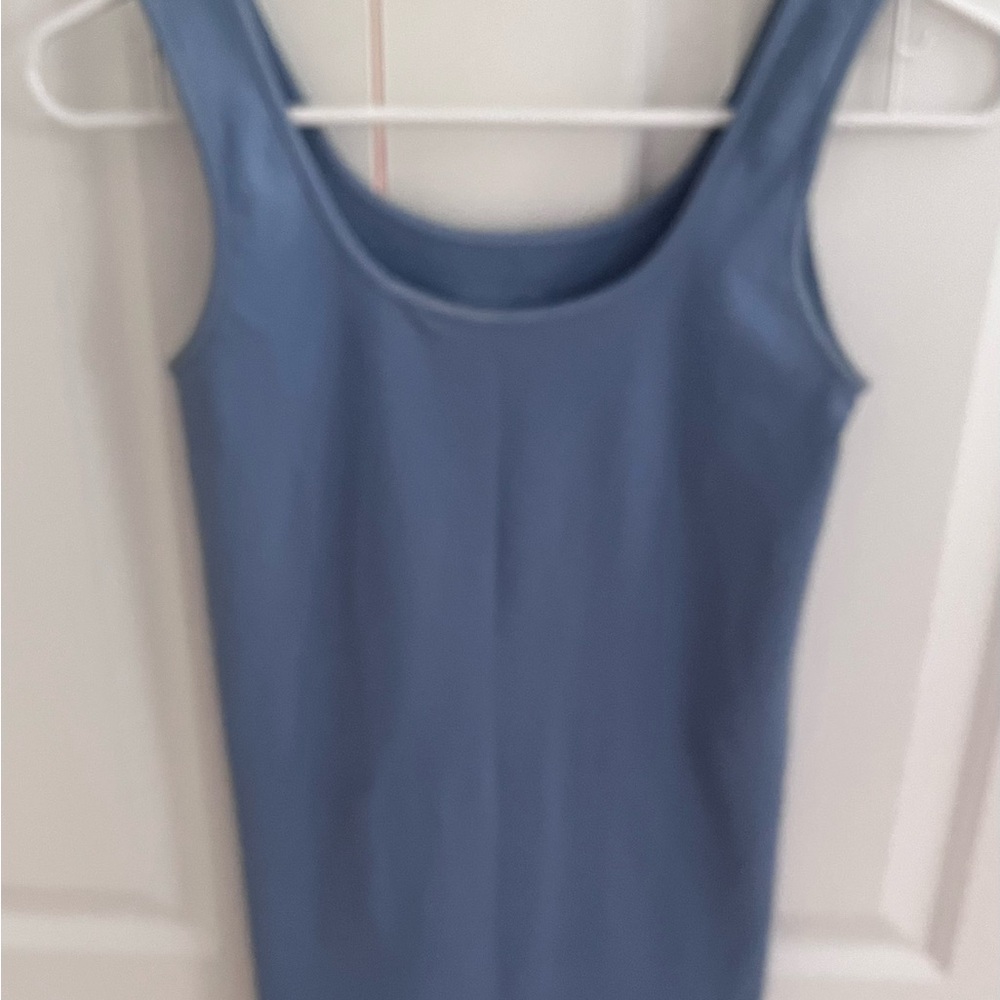 Blue Sleeveless Women's Top